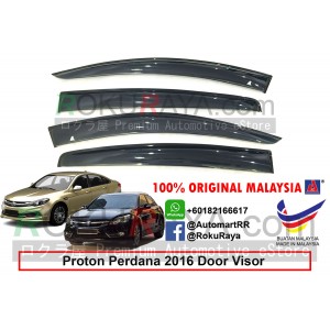 Proton Perdana (2nd Gen) 2016 AG Door Visor Air Press Wind Deflector (Big 12cm Width)